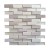 Bailey Grey White Glass Stone Mix Brick Mosaix 20 x 73