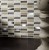 Delaware Cream Glass/Stone/Metal Mix Linear Mosaic 15x50mm