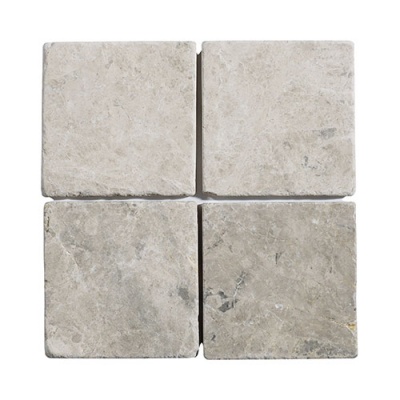 Silver Shadow Grey Tumbled Mosaic 100 x 100