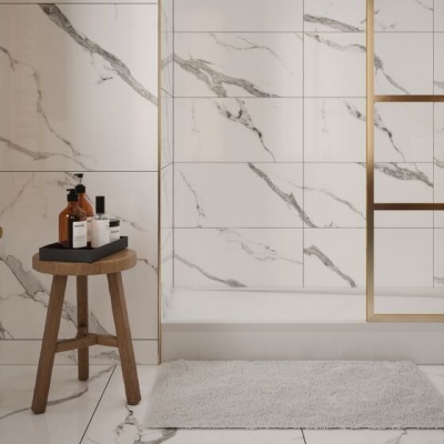 Hera Marble Glazed Porcelain Wall & Floor Tile 300x600mm