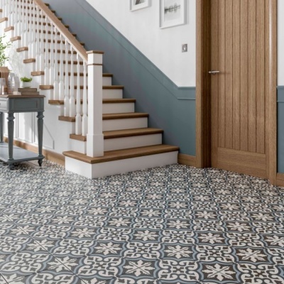Miro Patterned Glazed Ceramic Wall & Floor Tile 250x250mm