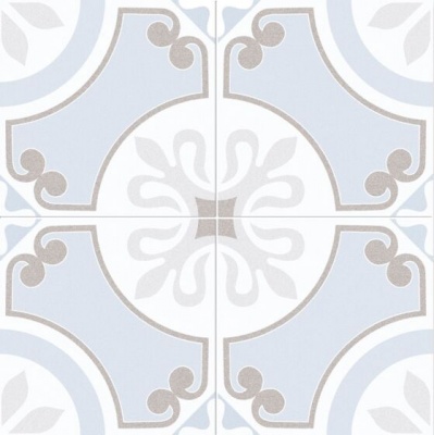 Ribera Blue Pre-Scored Matt Glazed Ceramic W&F Tile 450 x 450mm