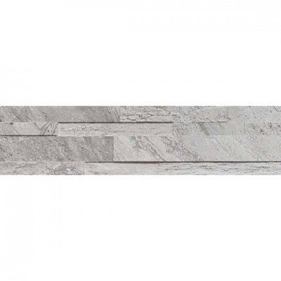 Oswald Grey Split Face Matt Porcelain Wall 150x610mm