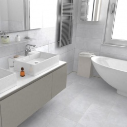 Loft White Glazed Porcelain W&F 300x600mm