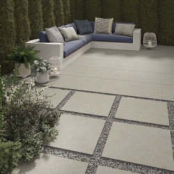 Chatsworth Ivory Glazed Porcelain 600x600x20mm Outdoor