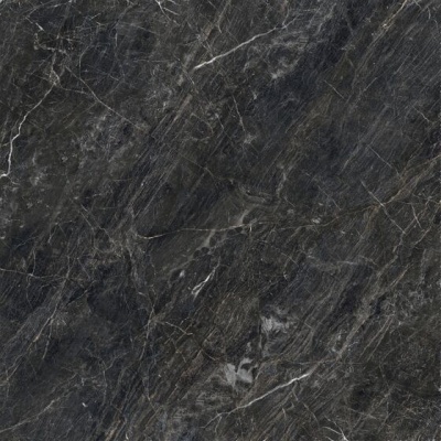 Zeus Midnight Black Glazed Porcelain Wall & Floor Tile 600x600mm